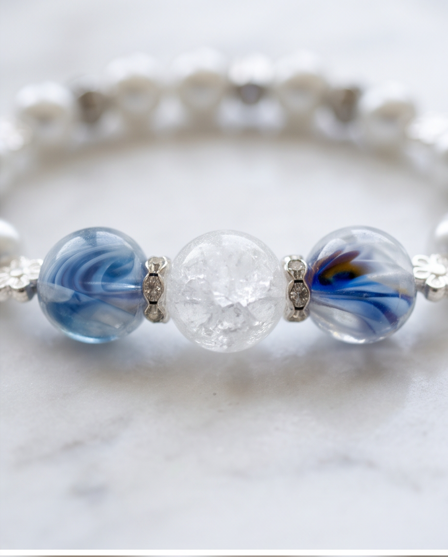 Floral Violet Bracelet