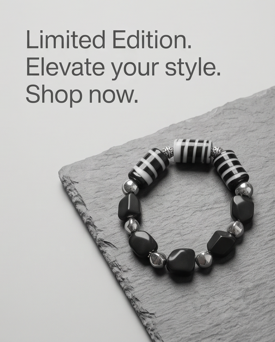 Striped Barrel Bracelet