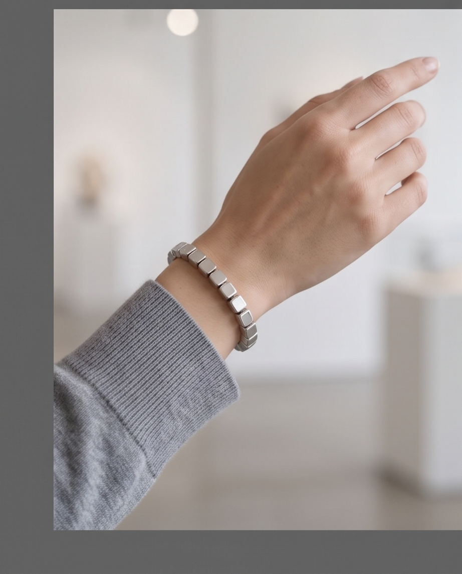 Shiny Silver Bracelet