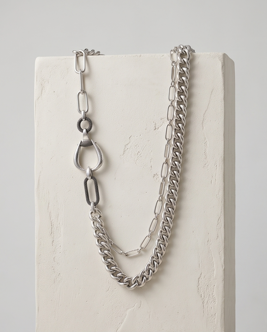 Equestrian Chain Necklace