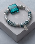 The Peacock Swirl Bracelet